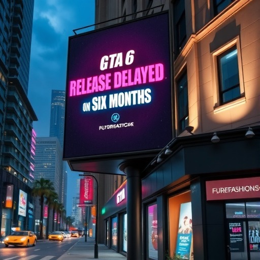 《GTA 6》宣布再延期半年推出