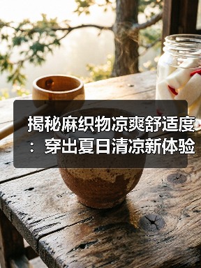揭秘麻织物凉爽舒适度:穿出夏日清凉新体验(图3) 揭秘麻织物凉爽舒适度:穿出夏日清凉新体验(图3)