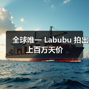 全球唯一 Labubu 拍出上百万天价(图1) 全球唯一 Labubu 拍出上百万天价(图1)