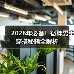 2026年必备！微胖男士穿搭秘籍全解析（图3）