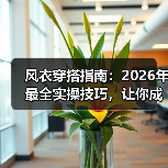 风衣穿搭指南：2026年最全实操技巧，让你成为街头焦点（图2）
