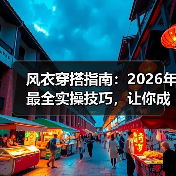 风衣穿搭指南：2026年最全实操技巧，让你成为街头焦点（图3）