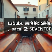 Labubu 再度拍出高价，sacai 及 SEVENTEEN 双重加持（图2）