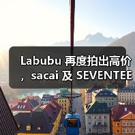 Labubu 再度拍出高价，sacai 及 SEVENTEEN 双重加持（图3）
