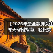 【2026年最全微胖女生冬天穿搭指南，轻松变身街头焦点】（图4）