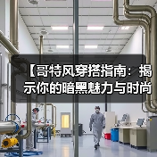 【哥特风穿搭指南：揭示你的暗黑魅力与时尚密码】（图1）
