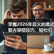 掌握2026年最火的美式复古穿搭技巧,轻松引领潮流(图3) 掌握2026年最火的美式复古穿搭技巧,轻松引领潮流(图3)