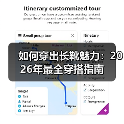 如何穿出长靴魅力：2026年最全穿搭指南（图3）