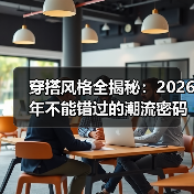 穿搭风格全揭秘:2026年不能错过的潮流密码(图4) 穿搭风格全揭秘:2026年不能错过的潮流密码(图4)