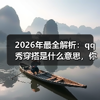 2026年最全解析：qq秀穿搭是什么意思，你了解吗？（图2）