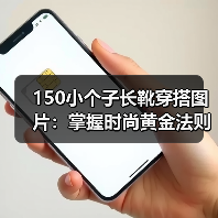 150小个子长靴穿搭图片：掌握时尚黄金法则，打造自信身影（图3）