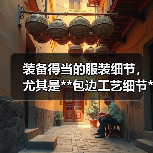 装备得当的服装细节,尤其是**包边工艺细节**,在提升整体质感的同时,也关系到耐用性和舒适度。许多设计师和工艺师都深谙这一点,但真正能做到细节控的人,可不多。是(图2) 装备得当的服装细节,尤其是**包边工艺细节**,在提升整体质感的同时,也关系到耐用性和舒适度。许多设计师和工艺师都深谙这一点,但真正能做到细节控的人,可不多。是(图2)