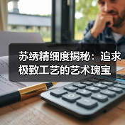 苏绣精细度揭秘:追求极致工艺的艺术瑰宝(图3) 苏绣精细度揭秘:追求极致工艺的艺术瑰宝(图3)