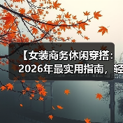 【女装商务休闲穿搭:2026年最实用指南,轻松变身职场女王】(图4) 【女装商务休闲穿搭:2026年最实用指南,轻松变身职场女王】(图4)
