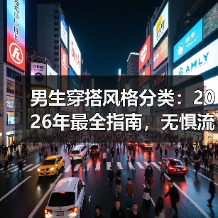 男生穿搭风格分类:2026年最全指南,无惧流行变换(图4) 男生穿搭风格分类:2026年最全指南,无惧流行变换(图4)