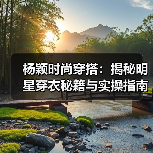 杨颖时尚穿搭：揭秘明星穿衣秘籍与实操指南（图4）