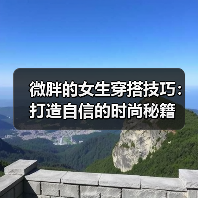 微胖的女生穿搭技巧：打造自信的时尚秘籍（图2）