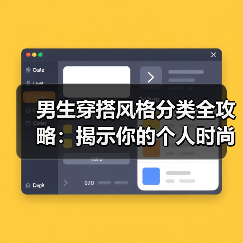 男生穿搭风格分类全攻略：揭示你的个人时尚密码（图2）