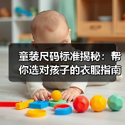 童装尺码标准揭秘:帮你选对孩子的衣服指南(图4) 童装尺码标准揭秘:帮你选对孩子的衣服指南(图4)