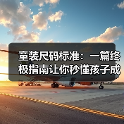 童装尺码标准:一篇终极指南让你秒懂孩子成长的秘密(图3) 童装尺码标准:一篇终极指南让你秒懂孩子成长的秘密(图3)