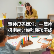 童装尺码标准:一篇终极指南让你秒懂孩子成长的秘密(图2) 童装尺码标准:一篇终极指南让你秒懂孩子成长的秘密(图2)
