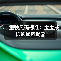 童装尺码标准：宝宝成长的秘密武器