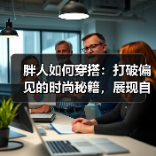 胖人如何穿搭:打破偏见的时尚秘籍,展现自信魅力(图2) 胖人如何穿搭:打破偏见的时尚秘籍,展现自信魅力(图2)