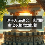 晾干方法建议:实用指南让衣物焕然如新(图4) 晾干方法建议:实用指南让衣物焕然如新(图4)
