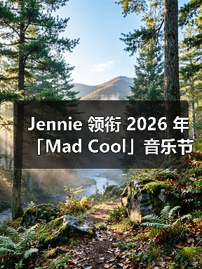 Jennie 领衔 2026 年「Mad Cool」音乐节(图4) Jennie 领衔 2026 年「Mad Cool」音乐节(图4)