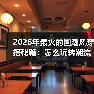 2026年最火的国潮风穿搭秘籍:怎么玩转潮流新风尚(图4) 2026年最火的国潮风穿搭秘籍:怎么玩转潮流新风尚(图4)