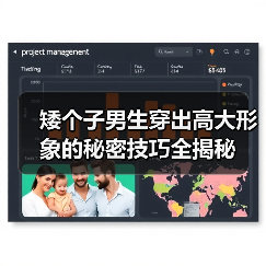 矮个子男生穿出高大形象的秘密技巧全揭秘（图2）