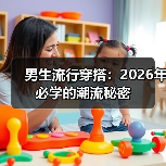 男生流行穿搭：2026年必学的潮流秘密