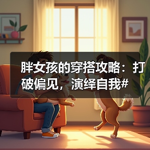 胖女孩的穿搭攻略：打破偏见，演绎自我#