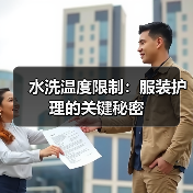 水洗温度限制:服装护理的关键秘密(图4) 水洗温度限制:服装护理的关键秘密(图4)