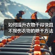 如何提升衣物干得快且不损伤衣物的晾干方法建议(图3) 如何提升衣物干得快且不损伤衣物的晾干方法建议(图3)