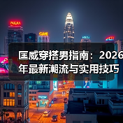 匡威穿搭男指南:2026年最新潮流与实用技巧揭秘(图1) 匡威穿搭男指南:2026年最新潮流与实用技巧揭秘(图1)