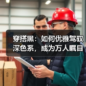 穿搭黑:如何优雅驾驭深色系,成为万人瞩目的焦点(图2) 穿搭黑:如何优雅驾驭深色系,成为万人瞩目的焦点(图2)