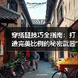 穿搭腿技巧全指南:打造完美比例的秘密武器(图2) 穿搭腿技巧全指南:打造完美比例的秘密武器(图2)