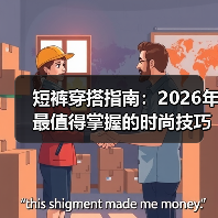 短裤穿搭指南：2026年最值得掌握的时尚技巧（图2）