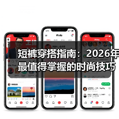 短裤穿搭指南：2026年最值得掌握的时尚技巧（图3）