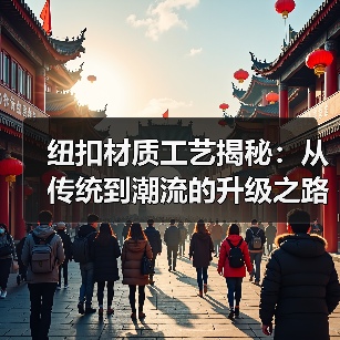 纽扣材质工艺揭秘：从传统到潮流的升级之路