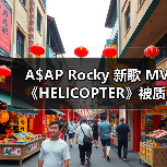 A$AP Rocky 新歌 MV《HELICOPTER》被质疑 AI 生成，本人正式回应