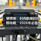 穿搭黑：时尚酷黑的终极秘籍，2026年必备指南（图2）