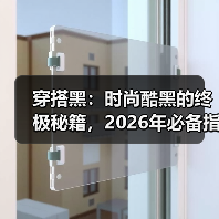 穿搭黑：时尚酷黑的终极秘籍，2026年必备指南（图4）