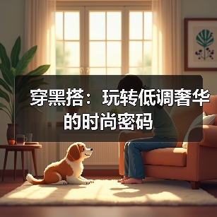 穿黑搭:玩转低调奢华的时尚密码(图1) 穿黑搭:玩转低调奢华的时尚密码(图1)