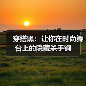 穿搭黑：让你在时尚舞台上的隐藏杀手锏（图4）