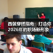西装穿搭指南:打造你2026年的职场新形象(图3) 西装穿搭指南:打造你2026年的职场新形象(图3)
