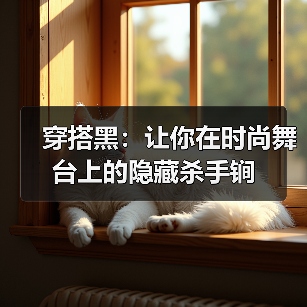 穿搭黑：让你在时尚舞台上的隐藏杀手锏