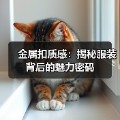 金属扣质感:揭秘服装背后的魅力密码(图2) 金属扣质感:揭秘服装背后的魅力密码(图2)