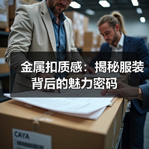 金属扣质感:揭秘服装背后的魅力密码(图4) 金属扣质感:揭秘服装背后的魅力密码(图4)